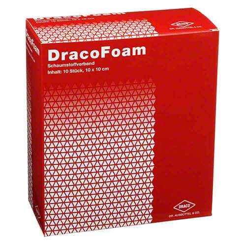 DRACOFOAM Schaumstoff Wundauflage 10x10 cm - 1