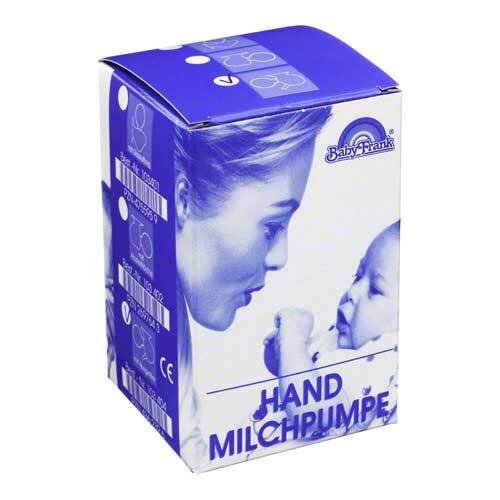 Milchpumpe Frank Hand mit Auffangbeh.Glas mit Abl. - 1