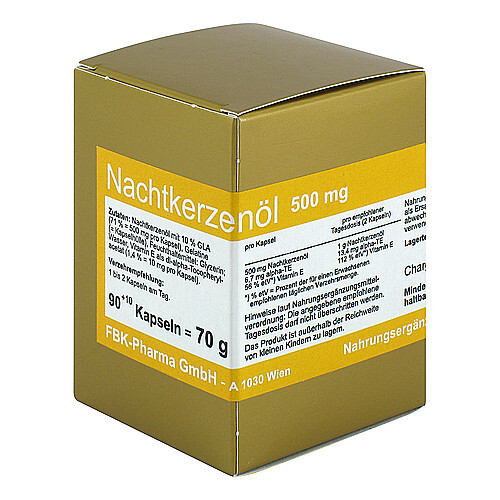 Nachtkerzen&ouml;l 500 mg Kapseln - 1