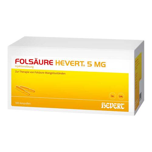 Fols&auml;ure Hevert 5 mg Injektionsl&ouml;sung Ampullen - 1