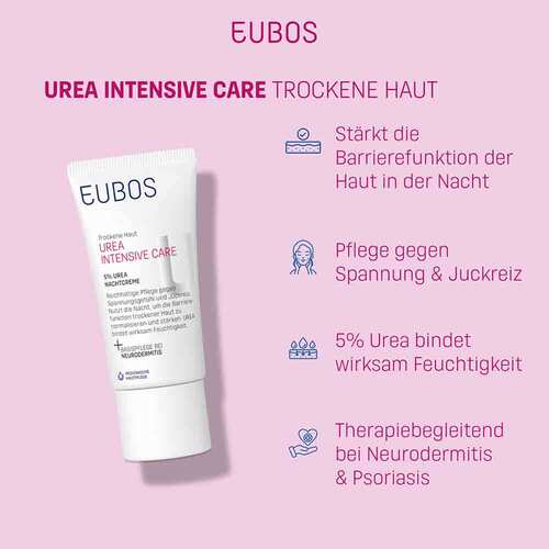 Eubos Trockene Haut Urea 5% Nachtcreme - 3