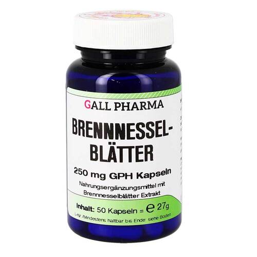 Brennnesselbl&auml;tter 250 mg Gph Kapseln - 1