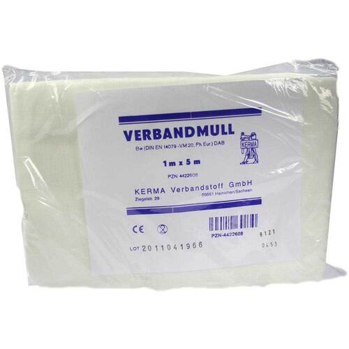Verbandmull 1x5 m unsteril - 1