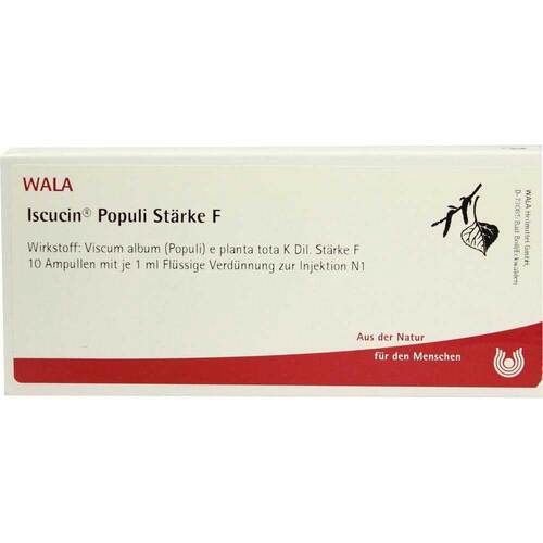 ISCUCIN populi St&auml;rke F Ampullen - 1