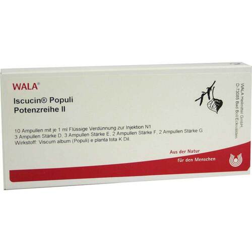 Iscucin populi Potenzreihe II Ampullen - 1