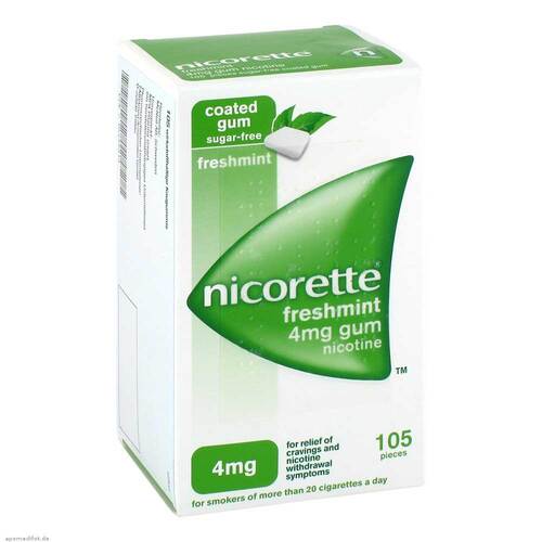 Nicorette Kaugummi 4 mg freshmint - 1