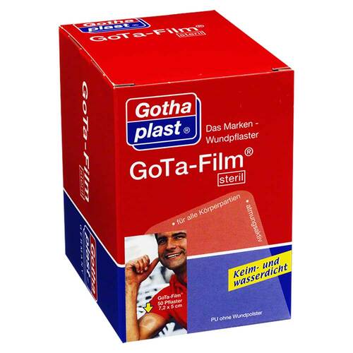 Gota Film steril 5x7,2 cm Pflaster - 1