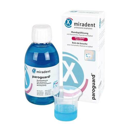 Miradent Mundsp&uuml;ll&ouml;sung paroguard Chx 0,20% - 1