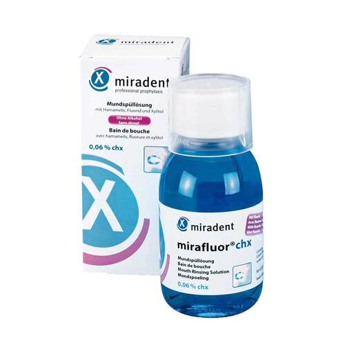 Miradent Mundsp&uuml;ll&ouml;sung mirafluor Chx 0,06% - 1