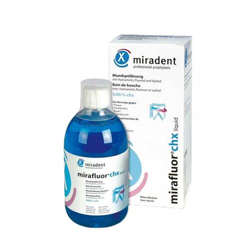 Miradent Mundsp&uuml;ll&ouml;sung mirafluor Chx 0,06% - 1