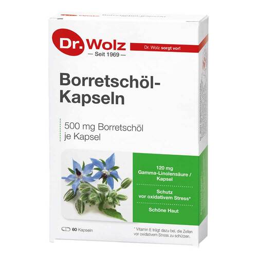 Borretsch&ouml;l Kapseln Dr.Wolz - 1