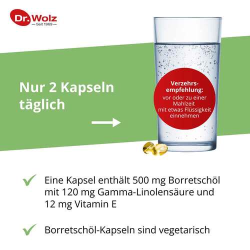 Borretsch&ouml;l Kapseln Dr.Wolz - 4