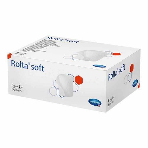 Rolta soft synth.-Wattebinde 6 cmx3 m - 1