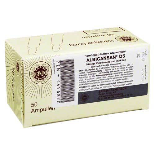 ALBICANSAN D 5 Ampullen - 1