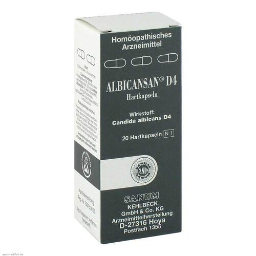 ALBICANSAN D 4 Kapseln - 1
