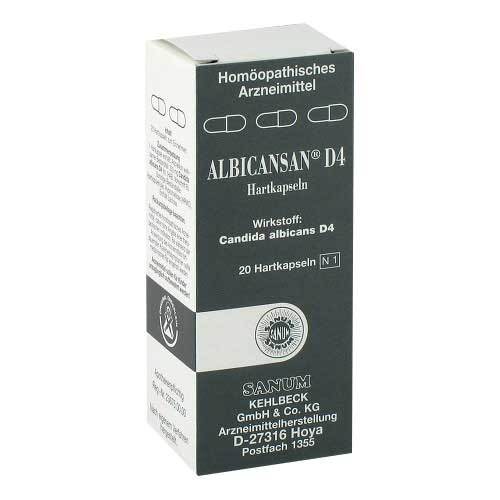 ALBICANSAN D 4 Kapseln - 1