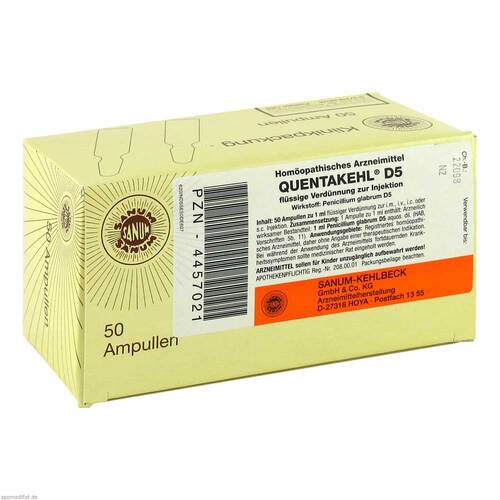 QUENTAKEHL D 5 Ampullen - 1