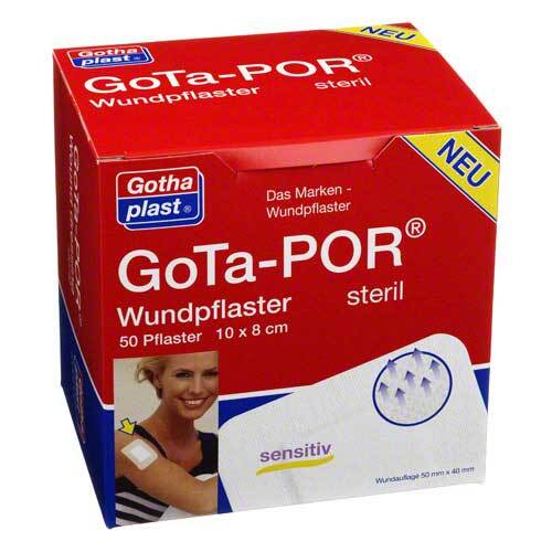 Gota-Por Wundpflaster steril 80x100 mm - 1
