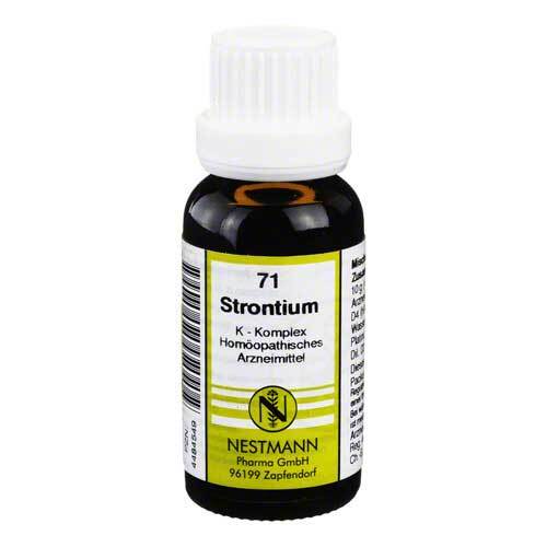 STRONTIUM K Komplex Nr.71 Dilution - 1