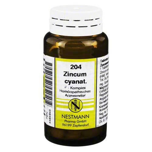 ZINCUM CYANATUM F Komplex Nr.204 Tabletten - 1