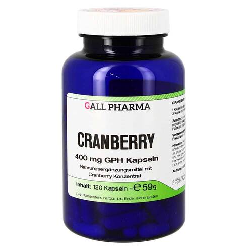 Cranberry 400 mg Gph Kapseln - 1