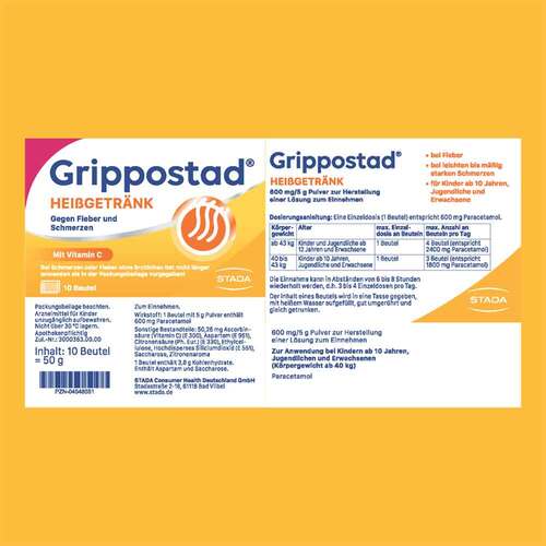 Grippostad Hei&szlig;getr&auml;nk Pulver - 9