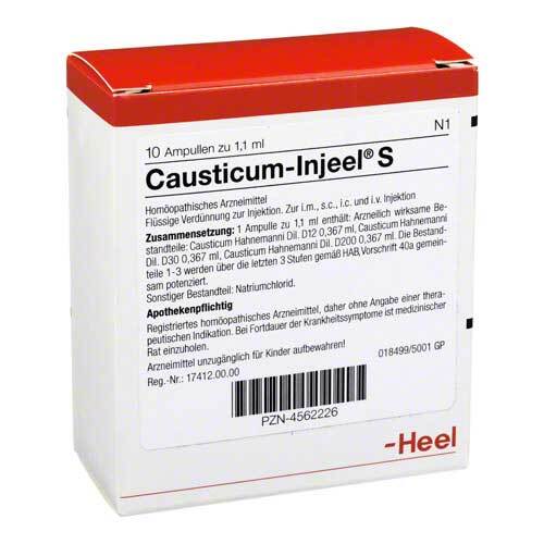 CAUSTICUM INJEEL S Ampullen - 1