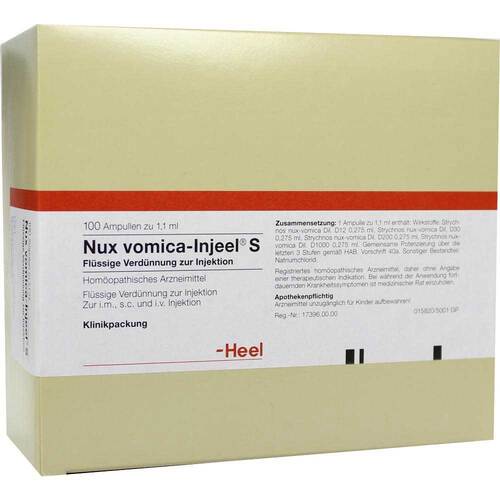 NUX VOMICA INJEEL S Ampullen - 1
