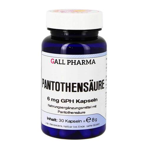 Pantothens&auml;ure 6 mg Gph Kapseln - 1