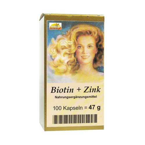 Biotin Plus Zink Haarkapseln - 1