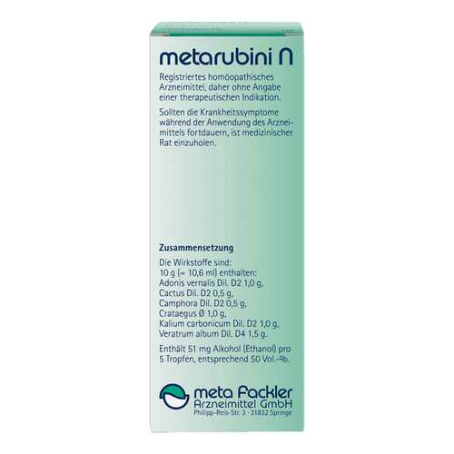 Metarubini N Mischung - 2