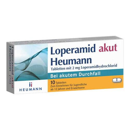 Loperamid akut Heumann Tabletten - 1