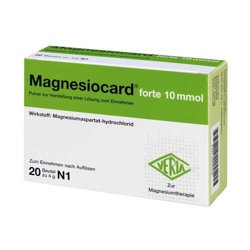 Magnesiocard forte 10 mmol Pulver zur Her.e.L&ouml;sung zum Einnehmen  - 1