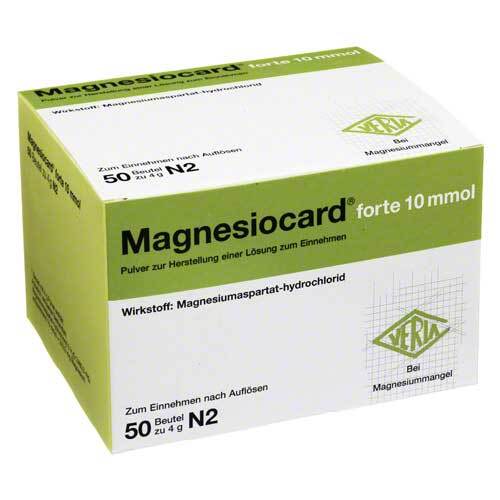 Magnesiocard forte 10 mmol Pulver zur Her.e.L&ouml;sung zum Einnehmen  - 1