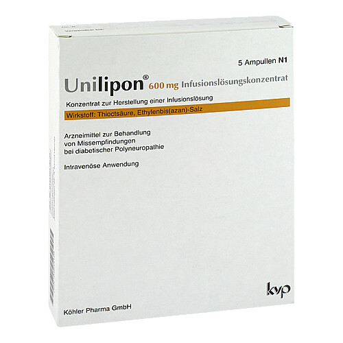 Unilipon 600 Infusionsl&ouml;sungskonzentrat - 1