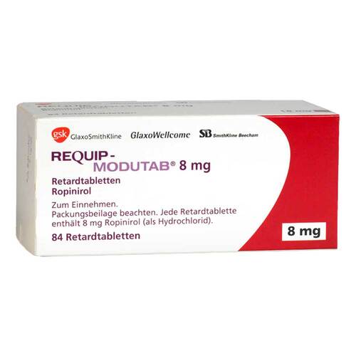Requip-Modutab 8 mg Retardtabletten - 1