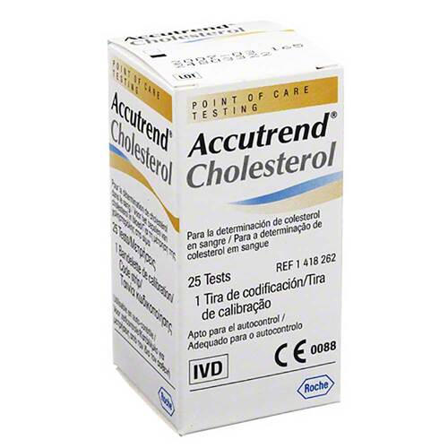 Accutrend Cholesterol Teststreifen - 1