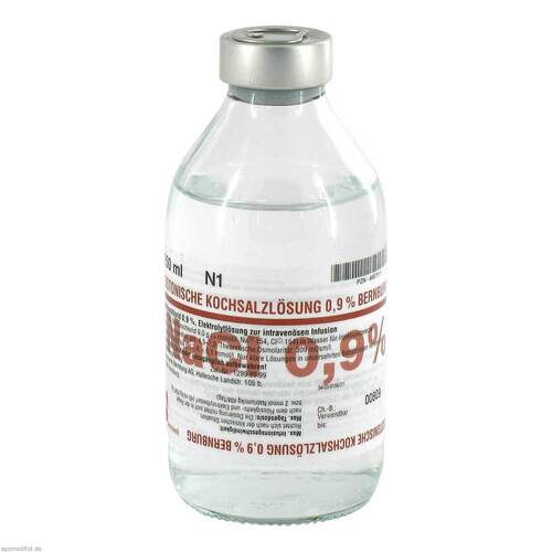 Isotonische Kochsalzl&ouml;sung 0,9% Bernburg Infusionsl.Glas - 1