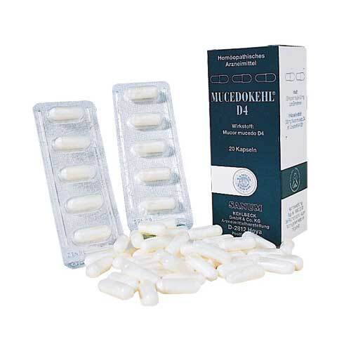 MUCEDOKEHL D 4 Kapseln - 1