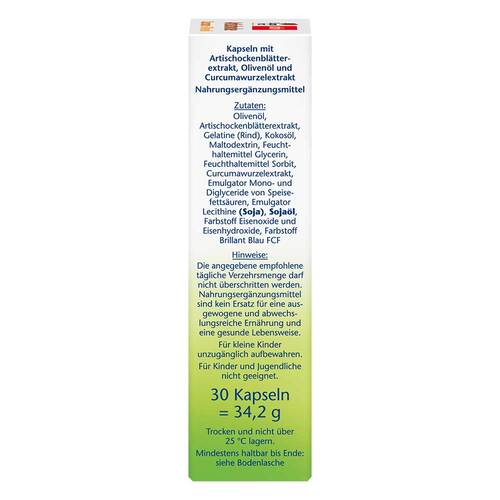Doppelherz Artischocke Curcuma + Oliven&ouml;l Kapseln - 3
