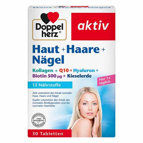 Doppelherz Haut + Haare+N&auml;gel Tabletten - 1