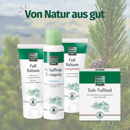 Allg&auml;uer Latschenkiefer Fu&szlig;pflege Deospray - 5