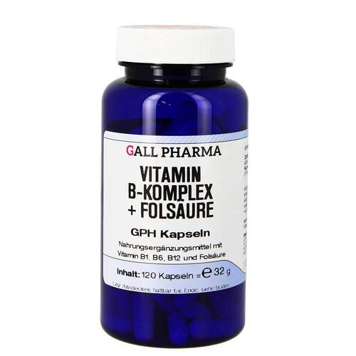 Vitamin B Komplex + Fols&auml;ure Gph Kapseln - 1