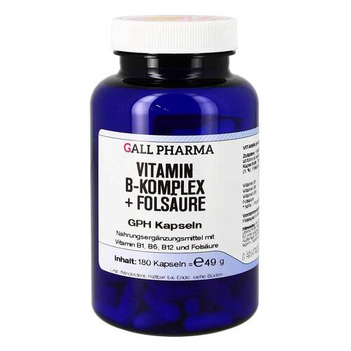Vitamin B Komplex + Fols&auml;ure Gph Kapseln - 1