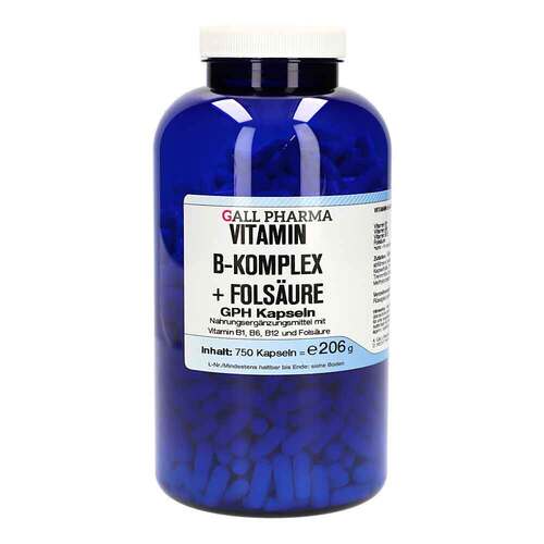 Vitamin B Komplex + Fols&auml;ure Gph Kapseln - 1