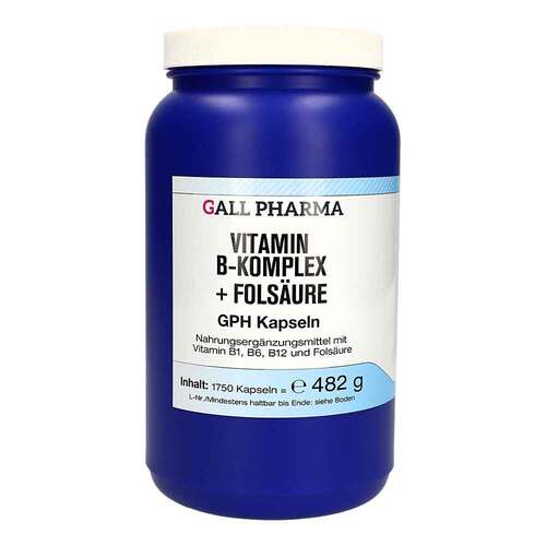 Vitamin B Komplex + Fols&auml;ure Gph Kapseln - 1