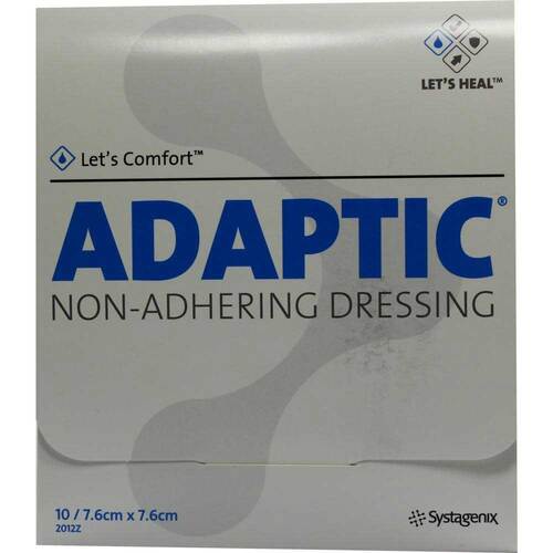 ADAPTIC 7,6x7,6 cm feuchte Wundauflage - 1