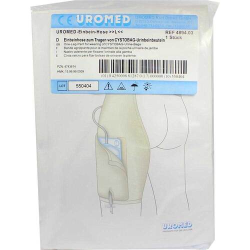 Uromed Einbeinhose Gr&ouml;&szlig;e 3 f&uuml;r Urinbeutel 4894 - 1