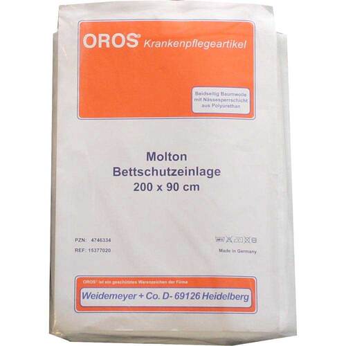Molton Bettschutz Einlage 90x200 cm - 1