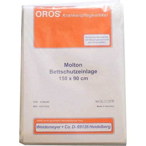 Molton Bettschutz Einlage 90x150 cm - 1